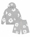 Denim Grey Set HOODIE + SHORT