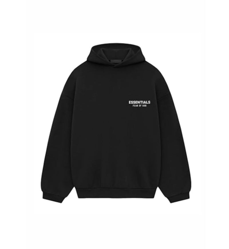 Black - White Hoodie