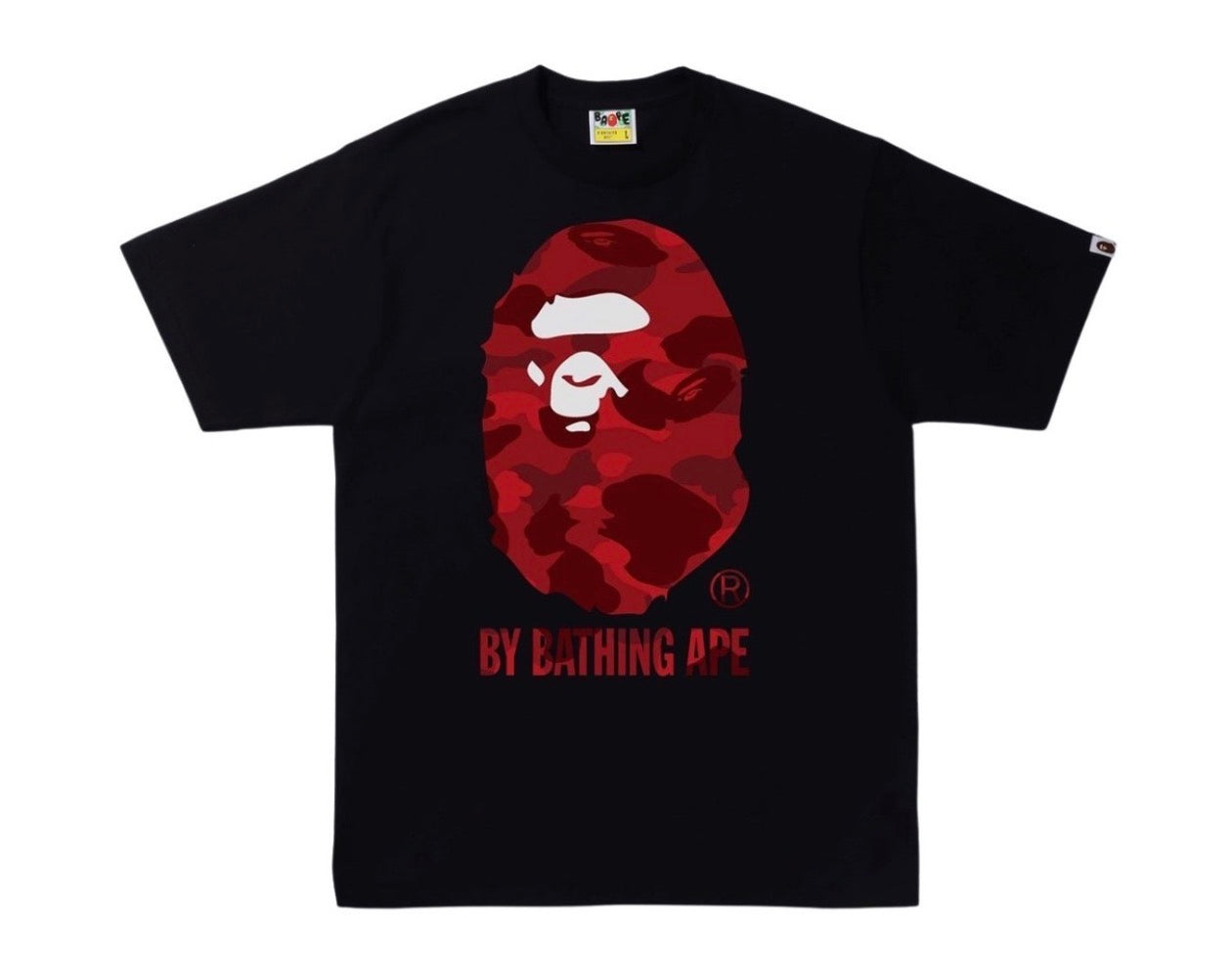 Black and red tee its a regular t-shirt