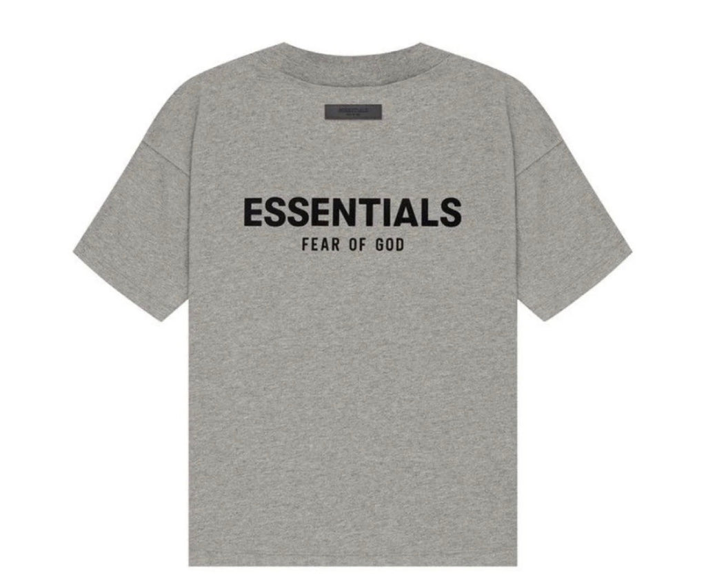 Gray t-shirt with a white background 