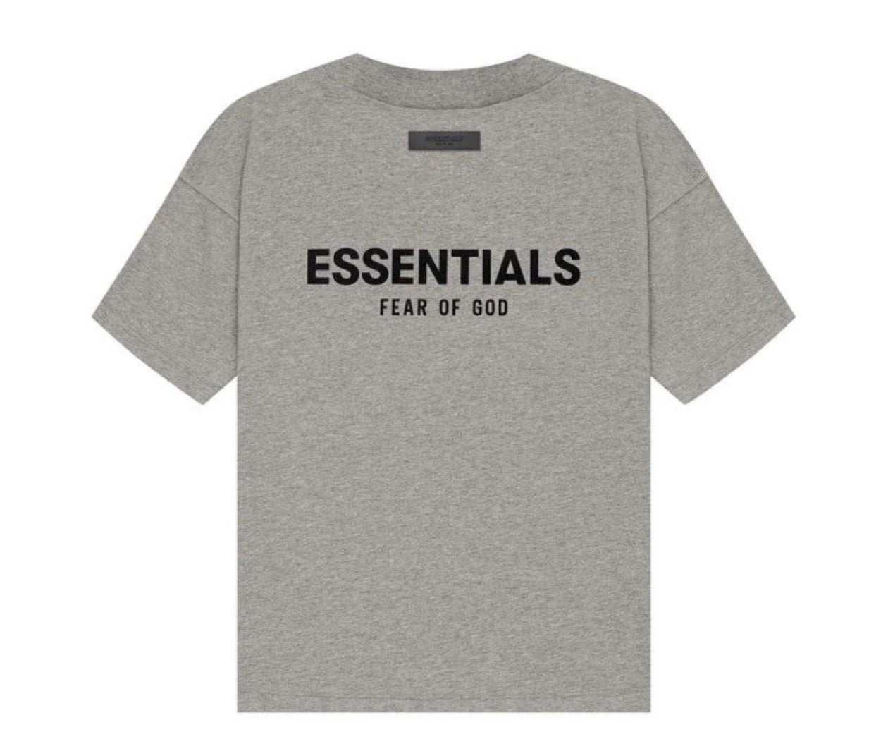 Gray t-shirt with a white background 