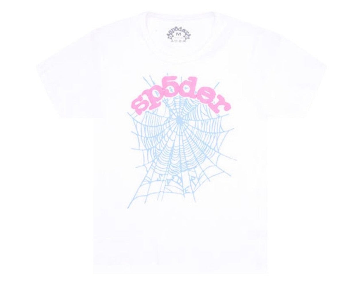 Pink and White shirt cool blue web 