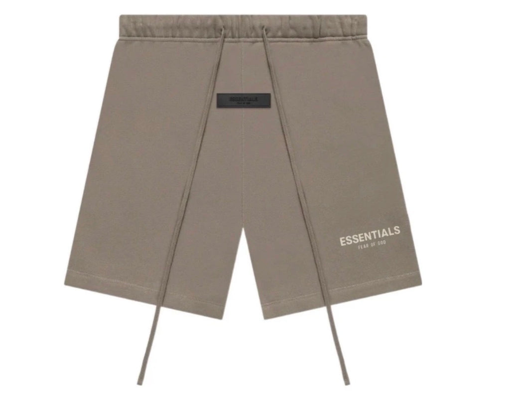 Plain beige shorts