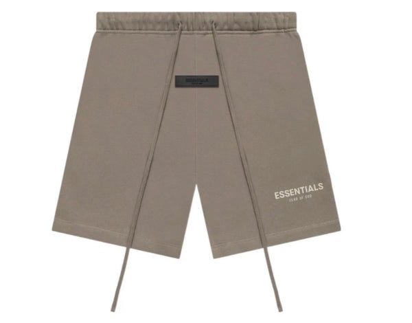 Plain beige shorts