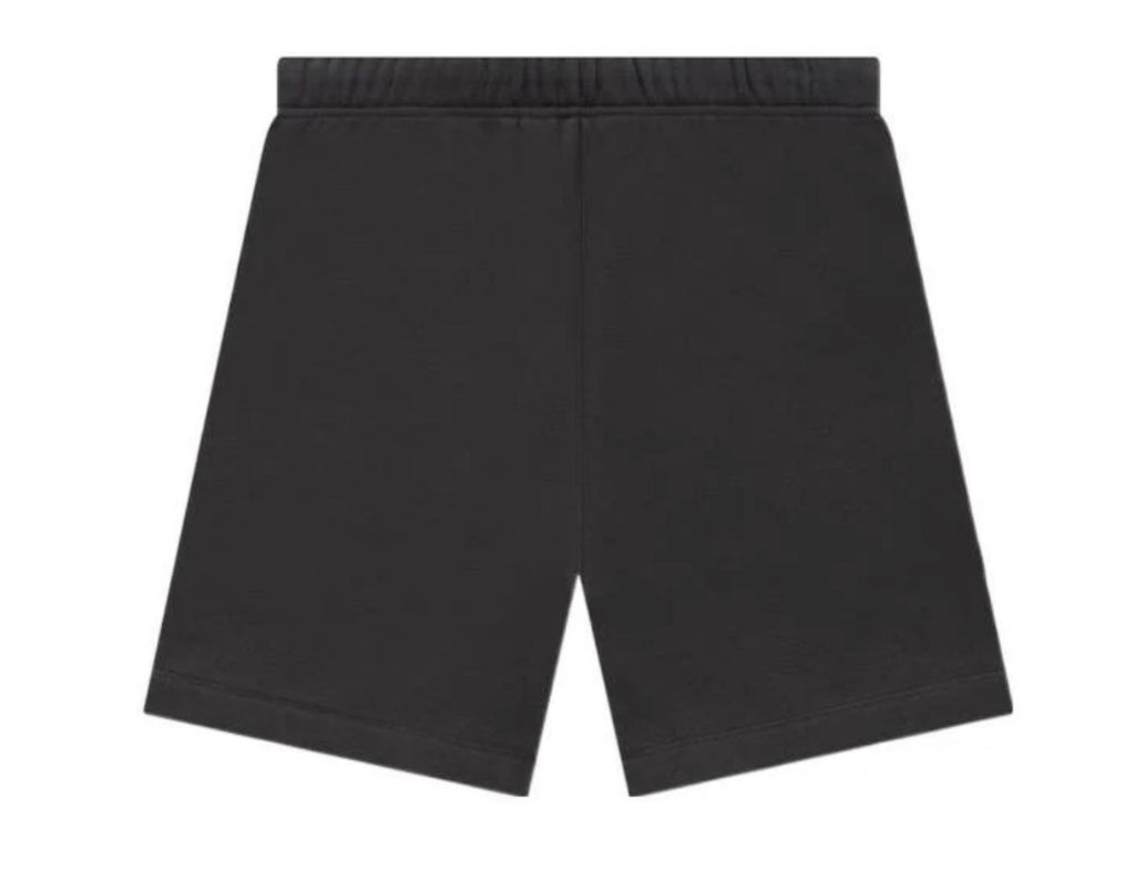 Black shorts on a white background