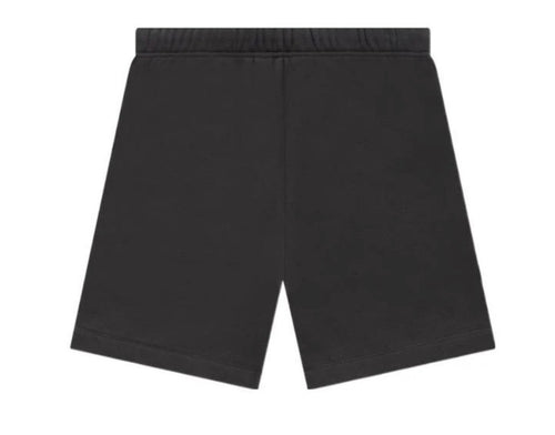 Black shorts on a white background