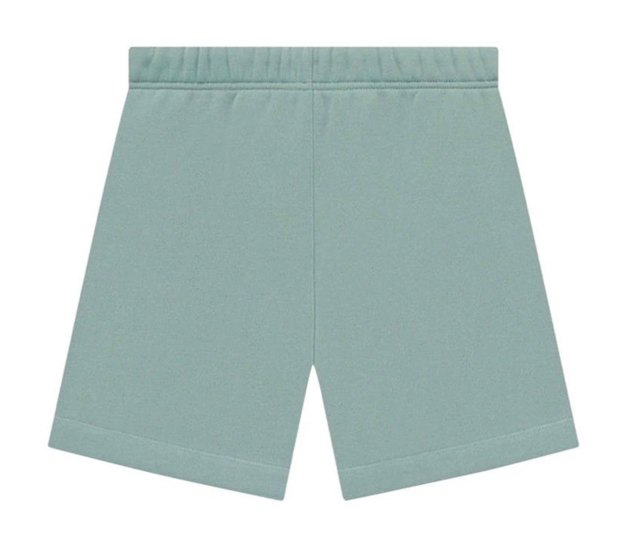 Light blue shorts on a white background