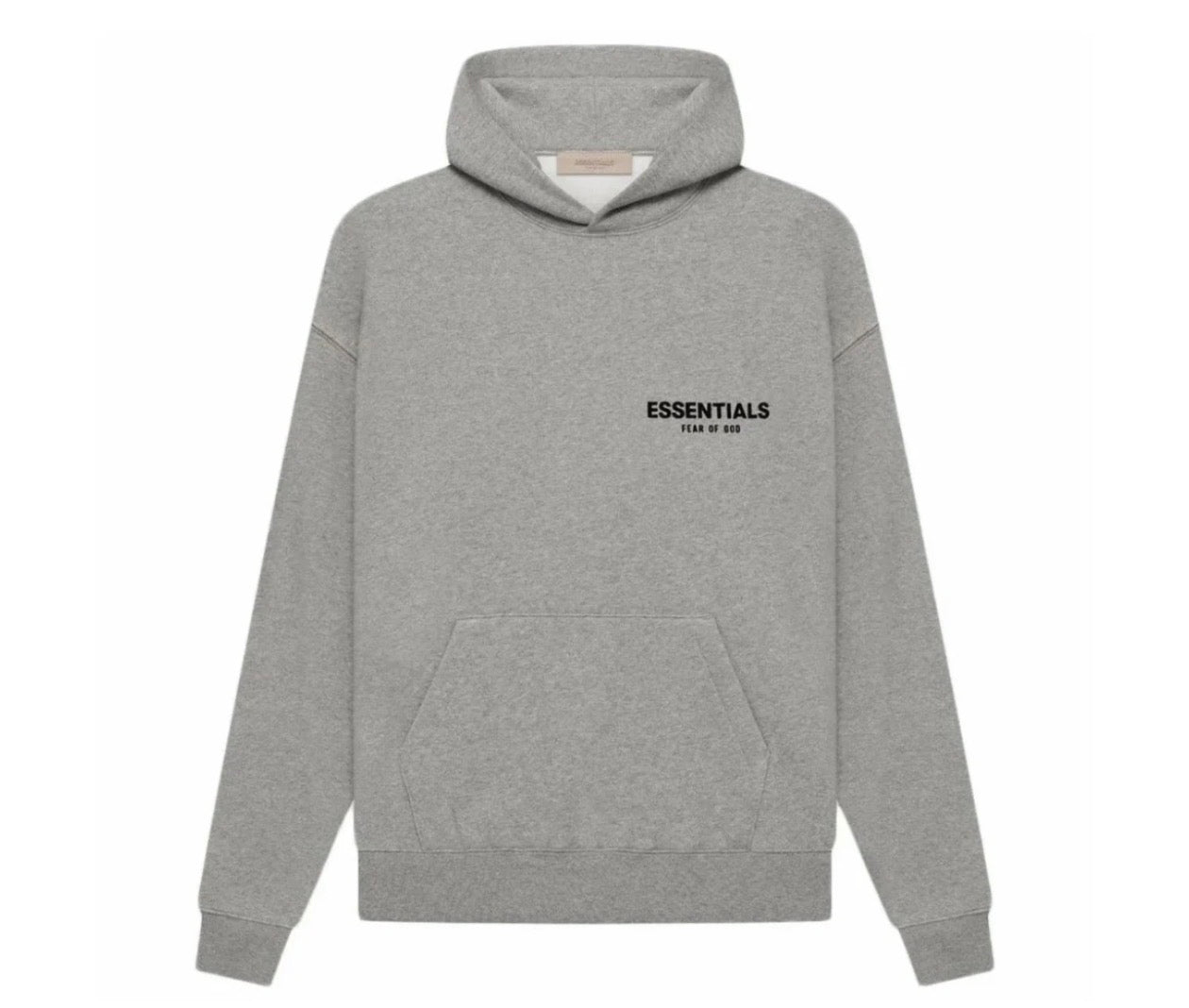 gray hoodie with a white background 