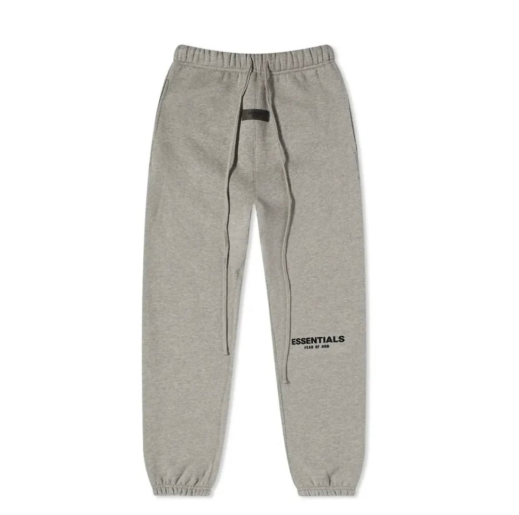 gray sweatpants with a dark color in a white background 