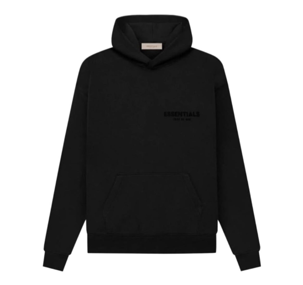 hoodie black in white background