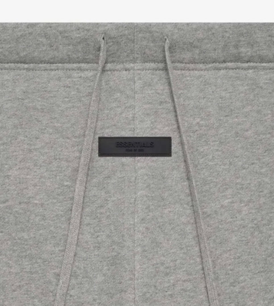 grey sweats on a white background 