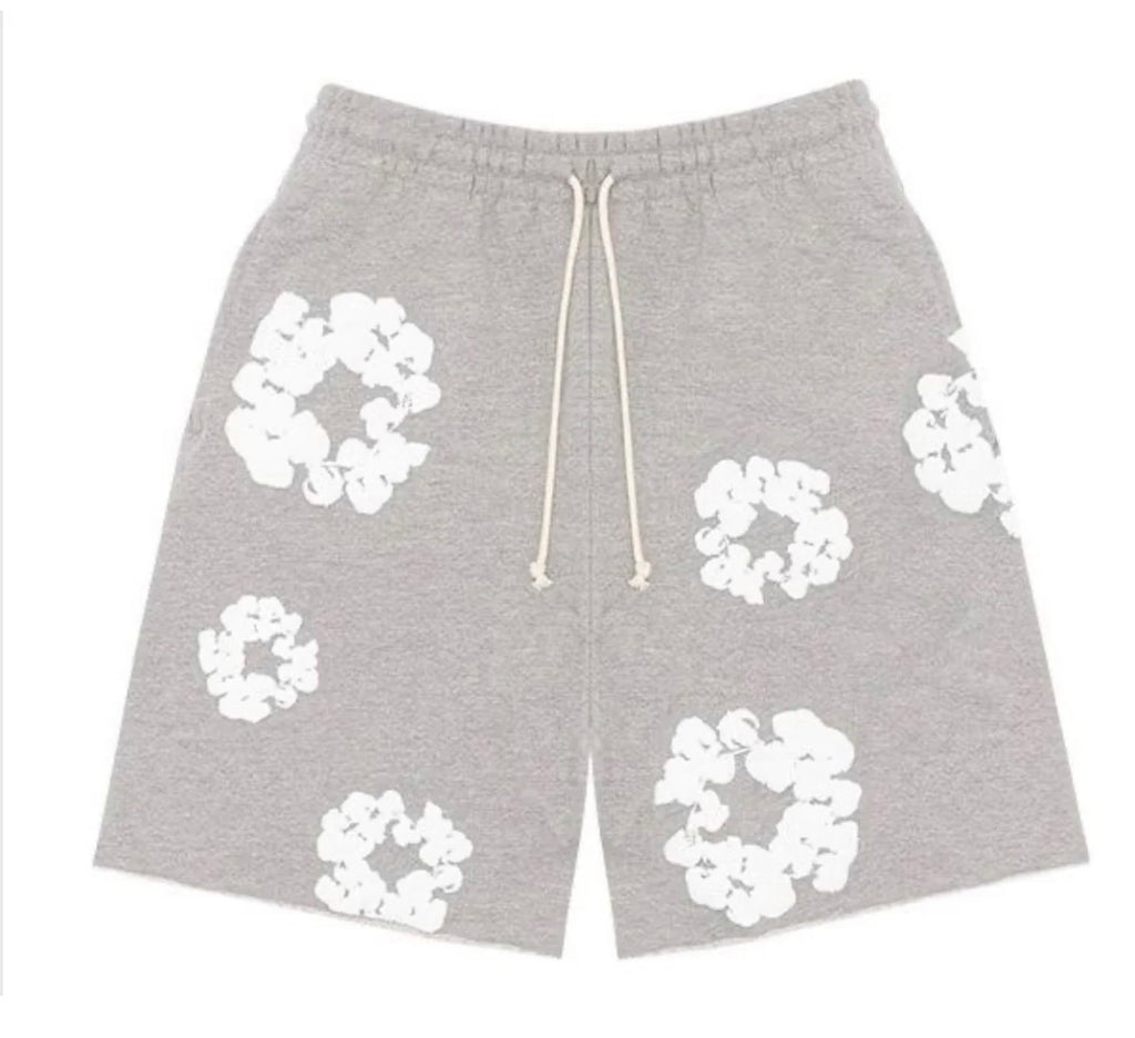 Denim Grey Set - HOODIE + SHORT
