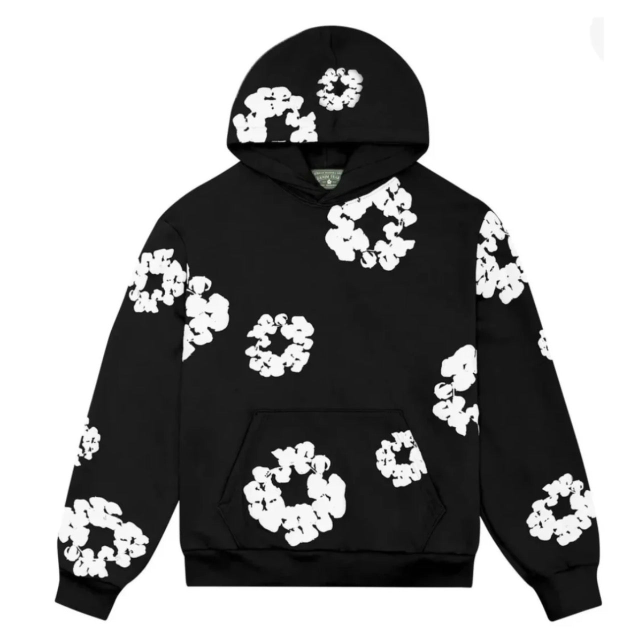 Denim Black Set  HOODIE + SHORT