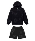 Denim Mono Set  HOODIE + SHORT