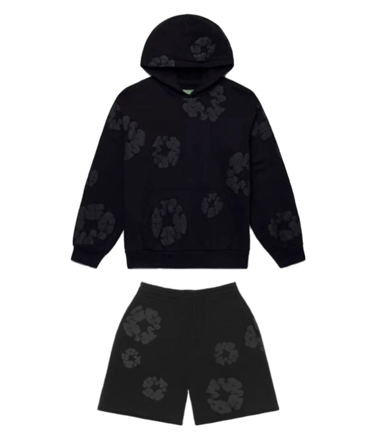 Denim Mono Set  HOODIE + SHORT