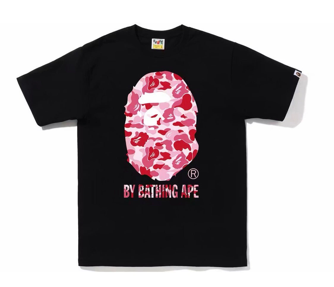 Black and Pink - Pink Letter Tee
