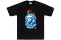 Camo Milo Blue and White Tee