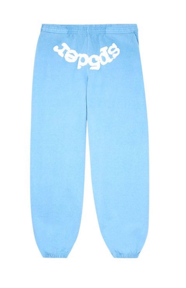 Light Blue Sp*der Sweatpants