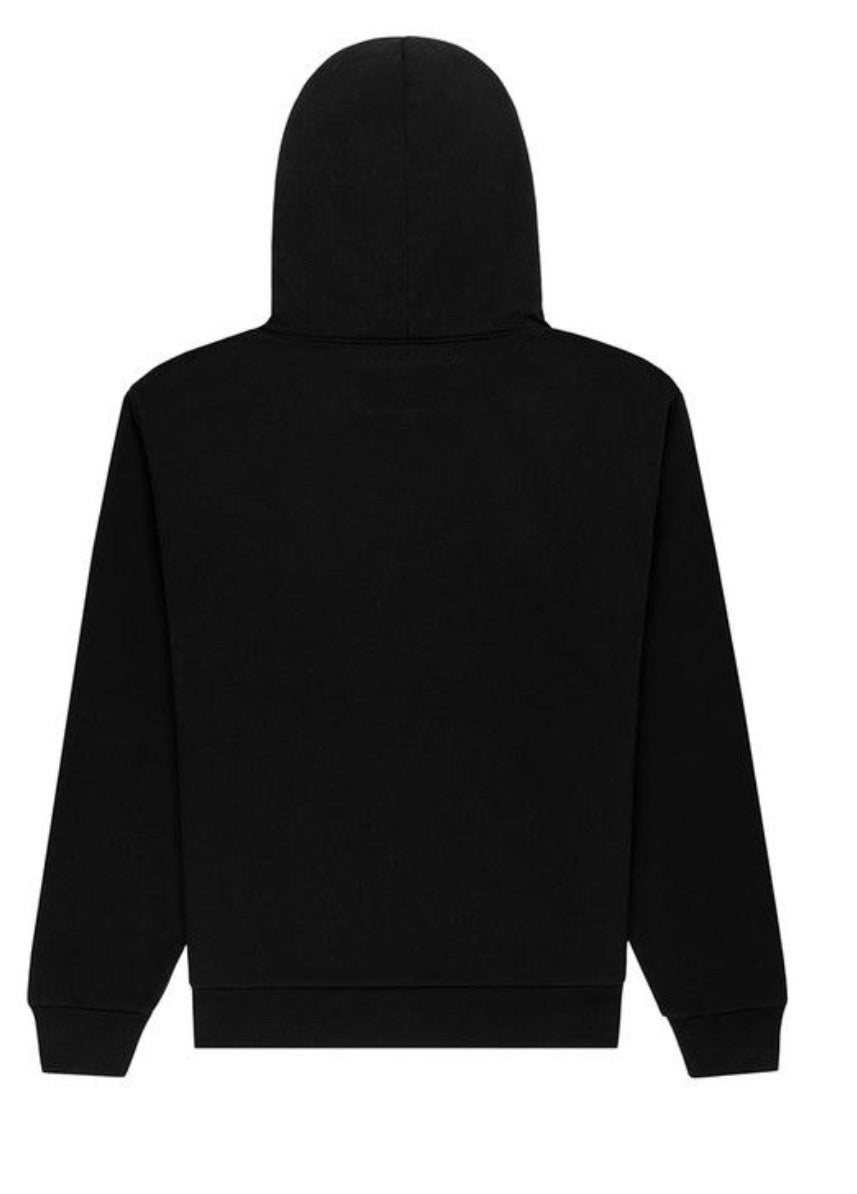 Black hoodie on a white background