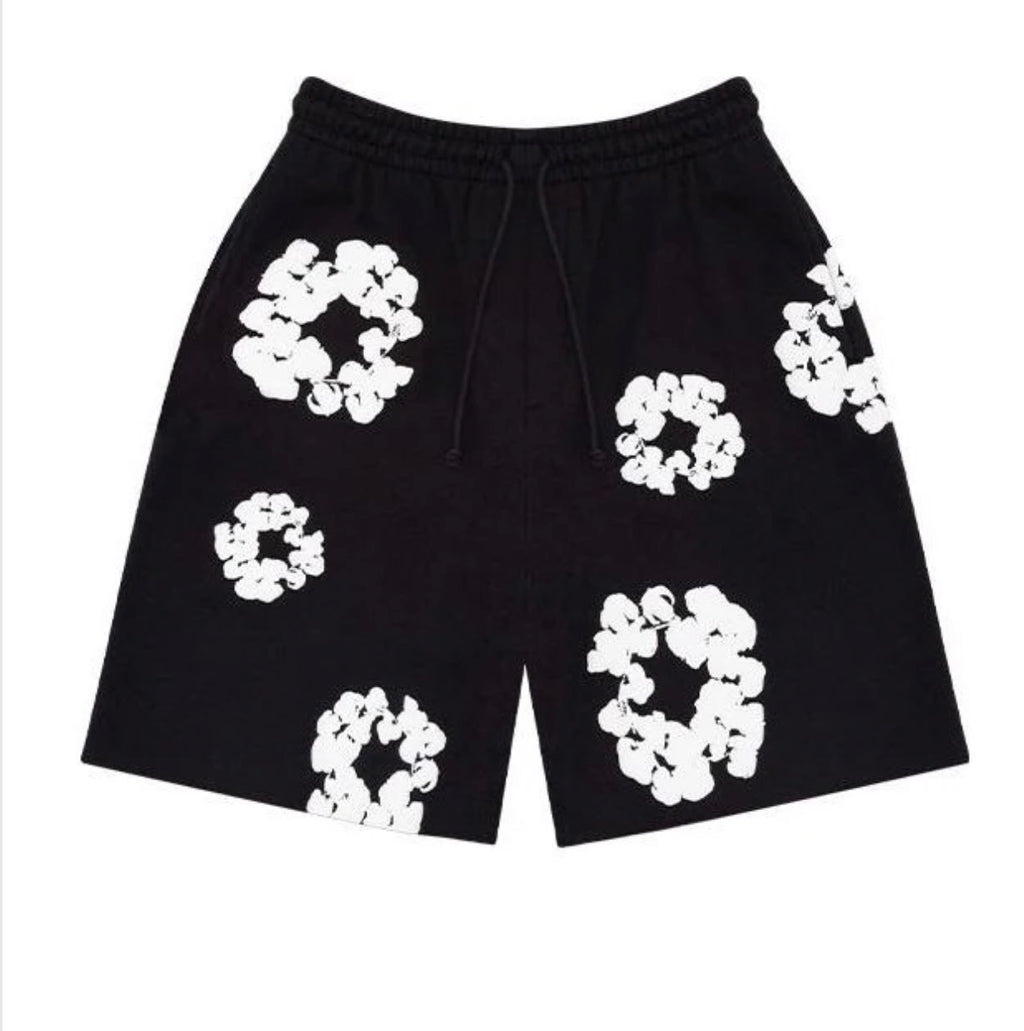 Black & White - Denim Short