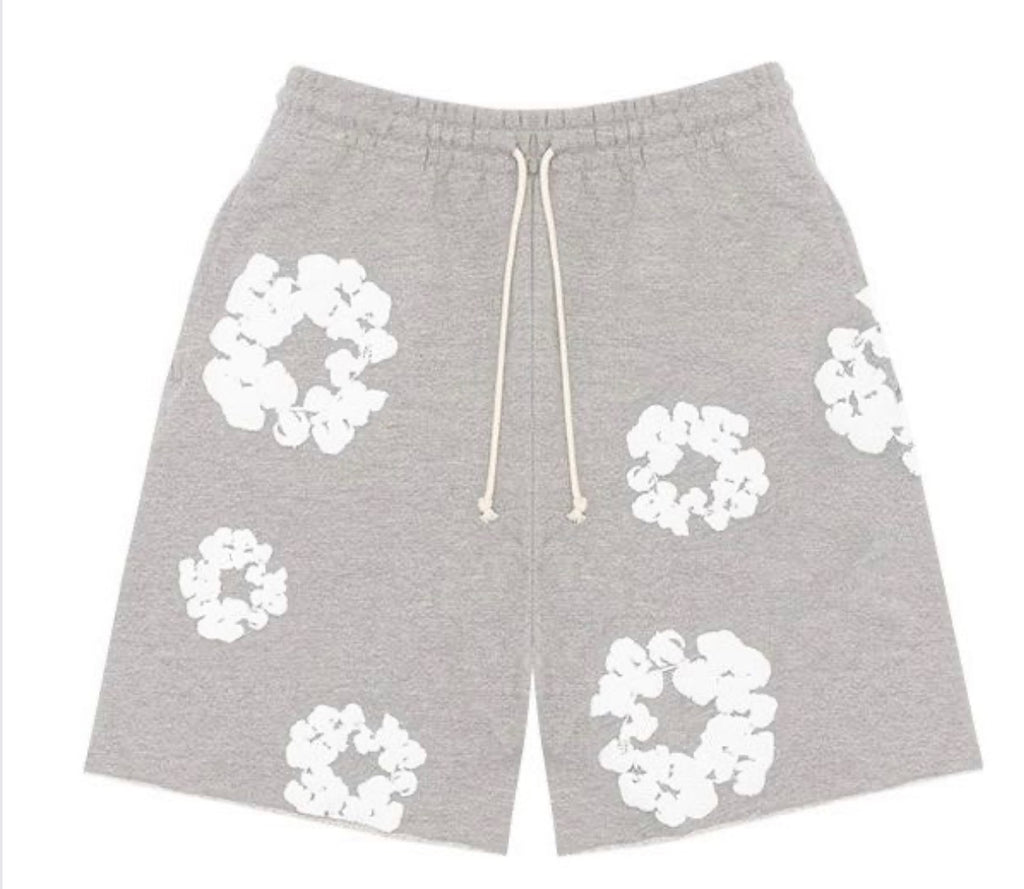Grey - Denim Short