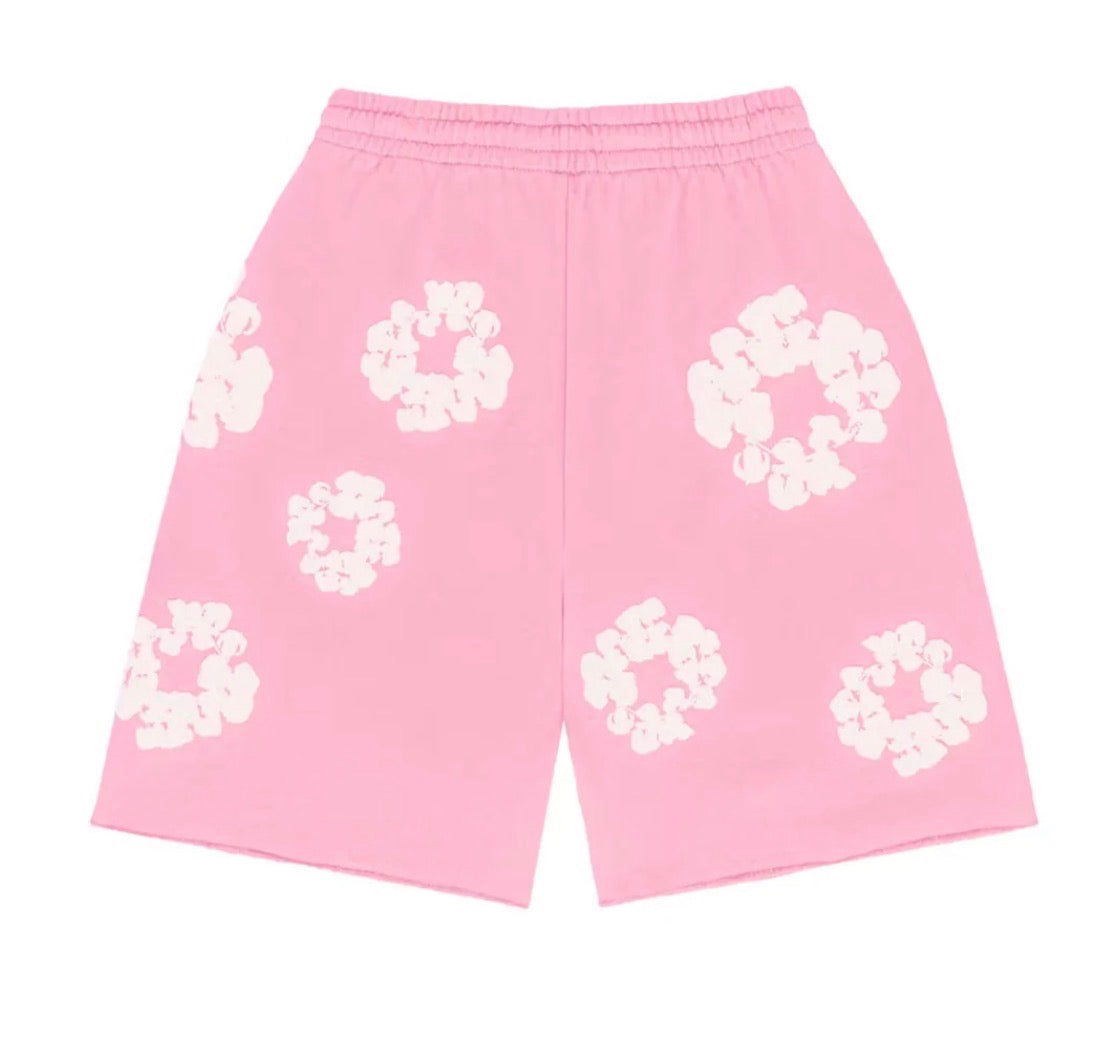 Pink - Denim Short
