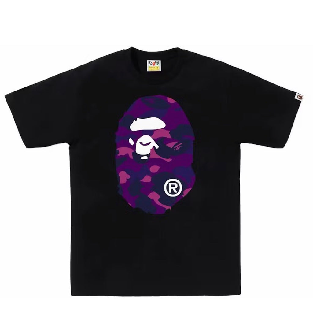 Purple Ape Head Tee
