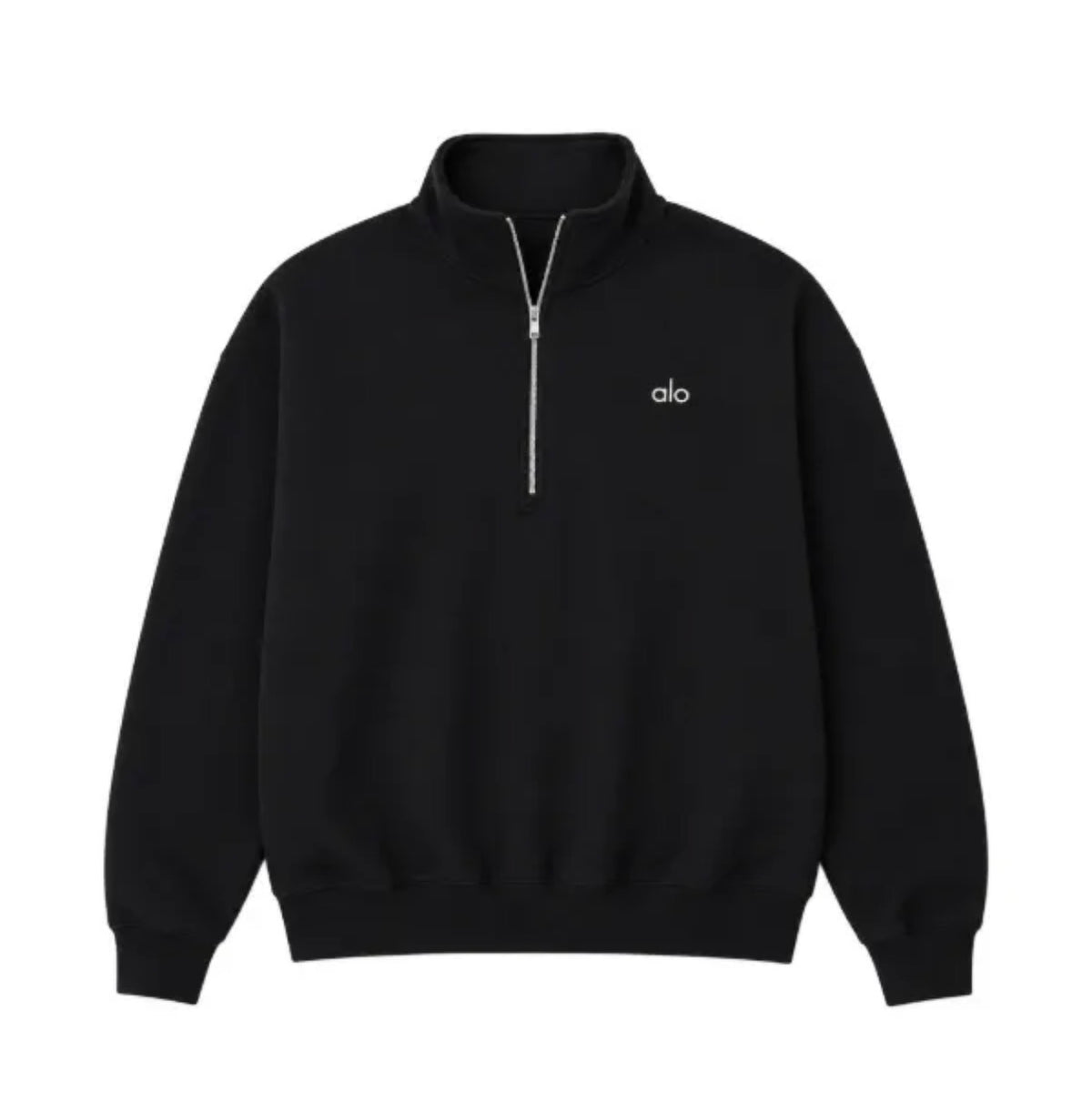 Quarter Zip Black